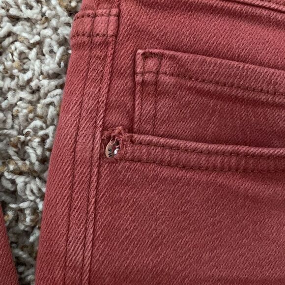NWT Free People We The Free Red High Rise Skinny Jeans Size 26 - Picture 13 of 14